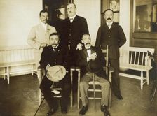 Japanese Peace Commission & other, 1905. Creator: Unknown
