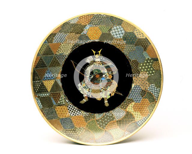 Japanese plate, 1850-1875. Artist: Unknown
