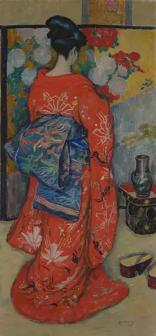 Japanese Woman, 1908. Creator: Jozef Pankiewicz