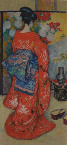 Japanese Woman, 1908. Creator: Jozef Pankiewicz