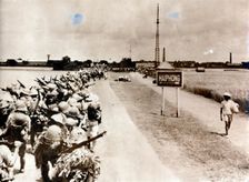 Japanese troops at Haiphong, French Indochina, World War II, 1940. Creator: Unknown