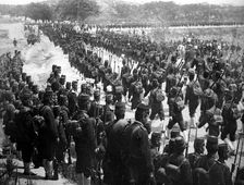 Japanese troops, Korea, 1900