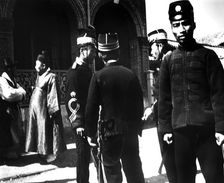 Japanese troops, Korea, 1900