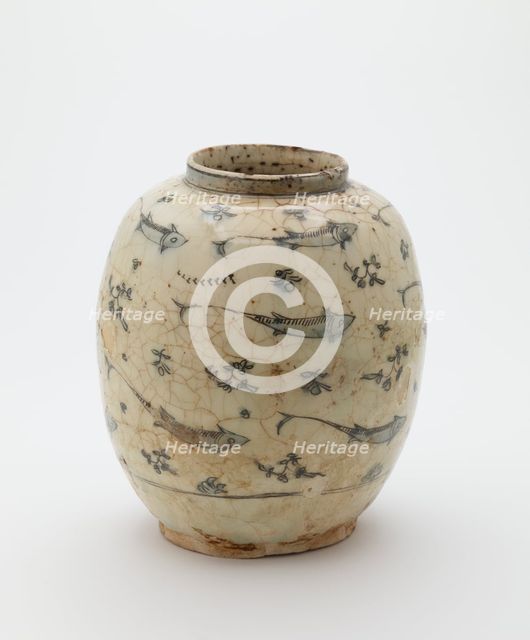 Jar, 18th century. Creator: Unknown.
