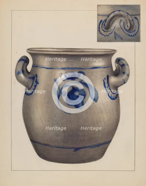 Jar, 1935/1942. Creator: Charlotte Sperber.
