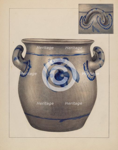 Jar, 1935/1942. Creator: Charlotte Sperber.