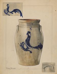 Jar, 1935/1942. Creator: Yolande Delasser