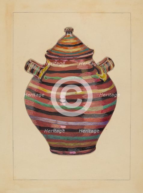 Jar, 1936. Creator: Unknown.