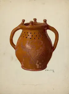 Jar, 1936. Creator: Eugene Shellady