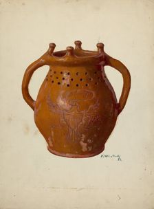Jar, 1936. Creator: Eugene Shellady