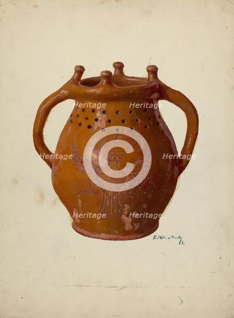 Jar, 1936. Creator: Eugene Shellady.