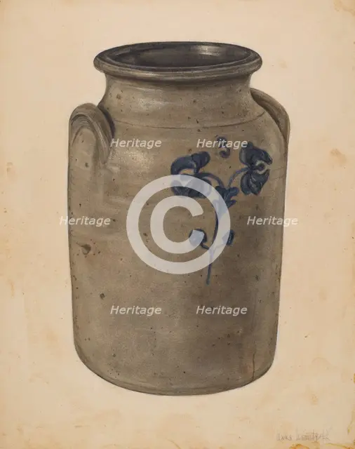 Jar, 1939. Creator: Anne Nemtzoff.