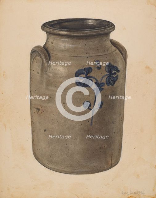 Jar, 1939. Creator: Anne Nemtzoff.