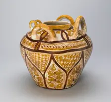 Jar, Abbasid Caliphate (750-1258), 9th century. Creator: Unknown