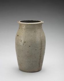 Jar, about 1870. Creator: Unknown