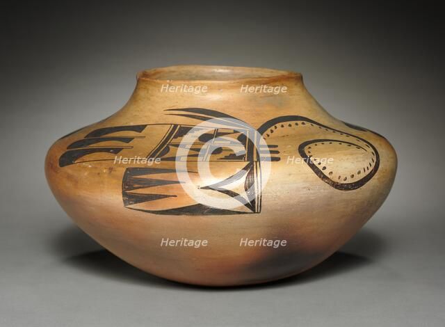 Jar, c. 1890-1910. Creator: Nampeyo (Hopi-Tewa, 1859-1942).