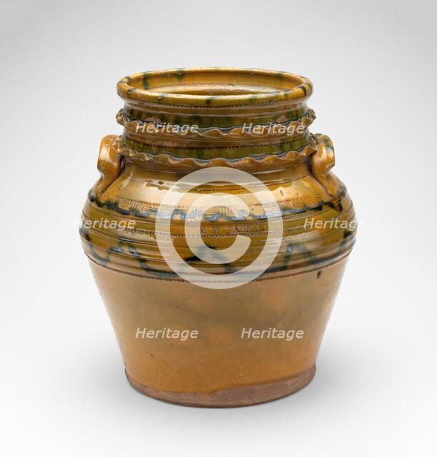 Jar, c. 1830. Creator: Edward William Farrar.