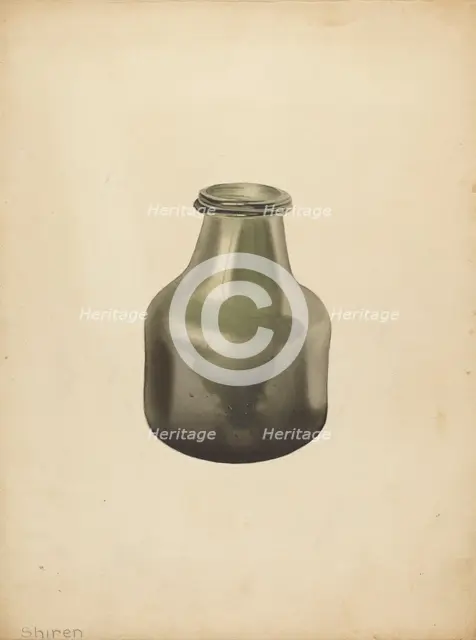 Jar, c. 1940. Creator: Alvin Shiren.
