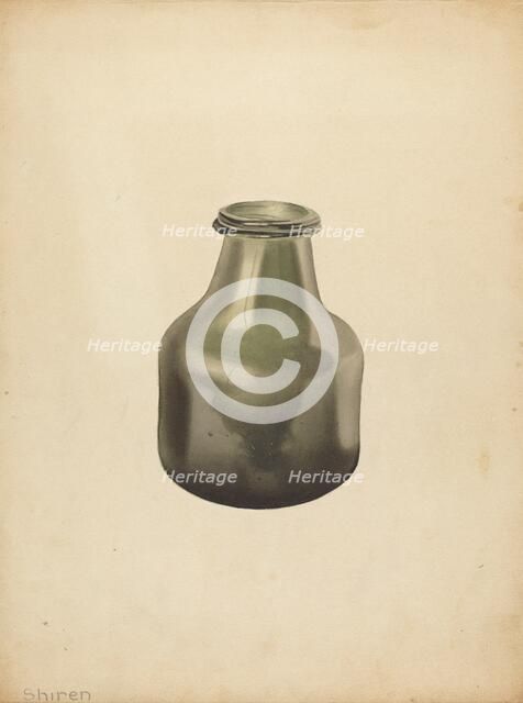Jar, c. 1940. Creator: Alvin Shiren.