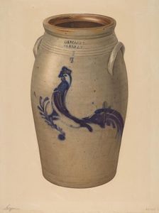 Jar, c. 1940. Creator: Giacinto Capelli