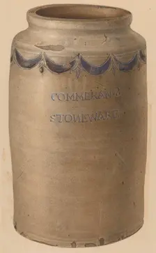 Jar, c. 1940. Creator: Isadore Goldberg