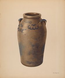 Jar, c. 1940. Creator: John Tarantino