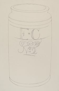 Jar, c. 1940. Creator: Unknown