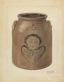 Jar, c. 1953. Creator: Frank Fumagalli