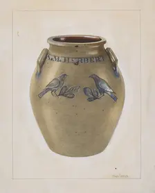 Jar, c. 1936. Creator: Charles Caseau