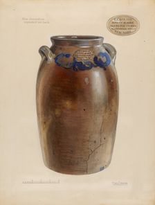 Jar, c. 1936. Creator: Charles Caseau