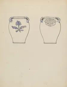 Jar, c. 1936. Creator: Charles Caseau