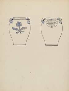 Jar, c. 1936. Creator: Charles Caseau