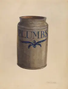 Jar, c. 1936. Creator: Charles Caseau