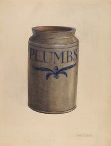 Jar, c. 1936. Creator: Charles Caseau
