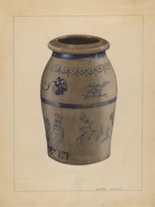 Jar, c. 1936. Creator: John Dana