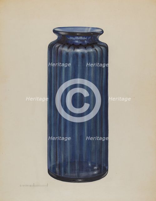 Jar, c. 1936. Creator: John Tarantino.