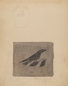Jar, c. 1936. Creator: Yolande Delasser