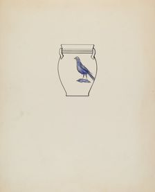Jar, c. 1936. Creator: Yolande Delasser