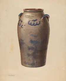 Jar, c. 1937. Creator: Charles Caseau