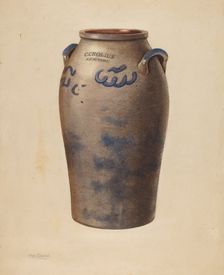 Jar, c. 1937. Creator: Charles Caseau