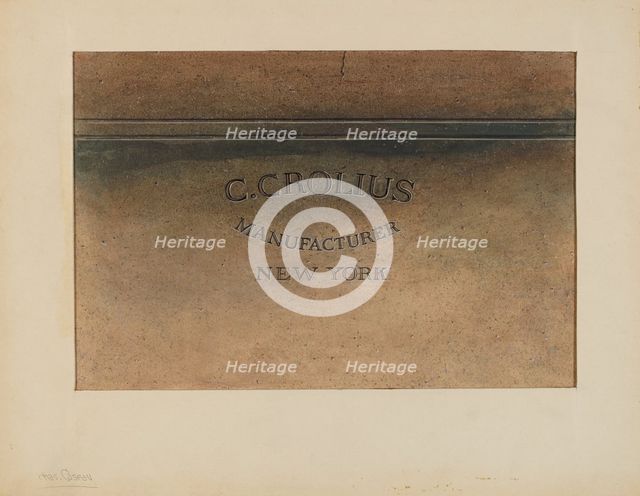 Jar, c. 1937. Creator: Charles Caseau.
