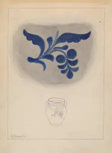 Jar, c. 1937. Creator: Giacinto Capelli