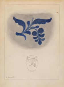 Jar, c. 1937. Creator: Giacinto Capelli