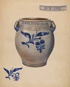 Jar, c. 1937. Creator: Giacinto Capelli