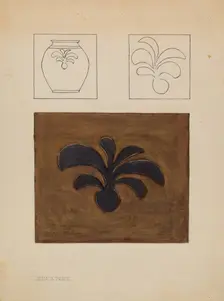 Jar, c. 1937. Creator: Jessica Price