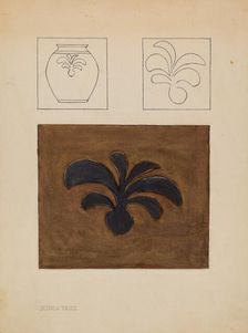 Jar, c. 1937. Creator: Jessica Price