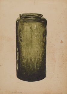 Jar, c. 1937. Creator: John Dana
