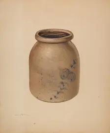 Jar, c. 1938. Creator: Aaron Fastovsky