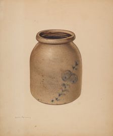 Jar, c. 1938. Creator: Aaron Fastovsky