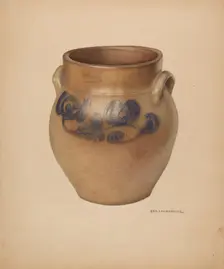 Jar, c. 1938. Creator: George Loughridge